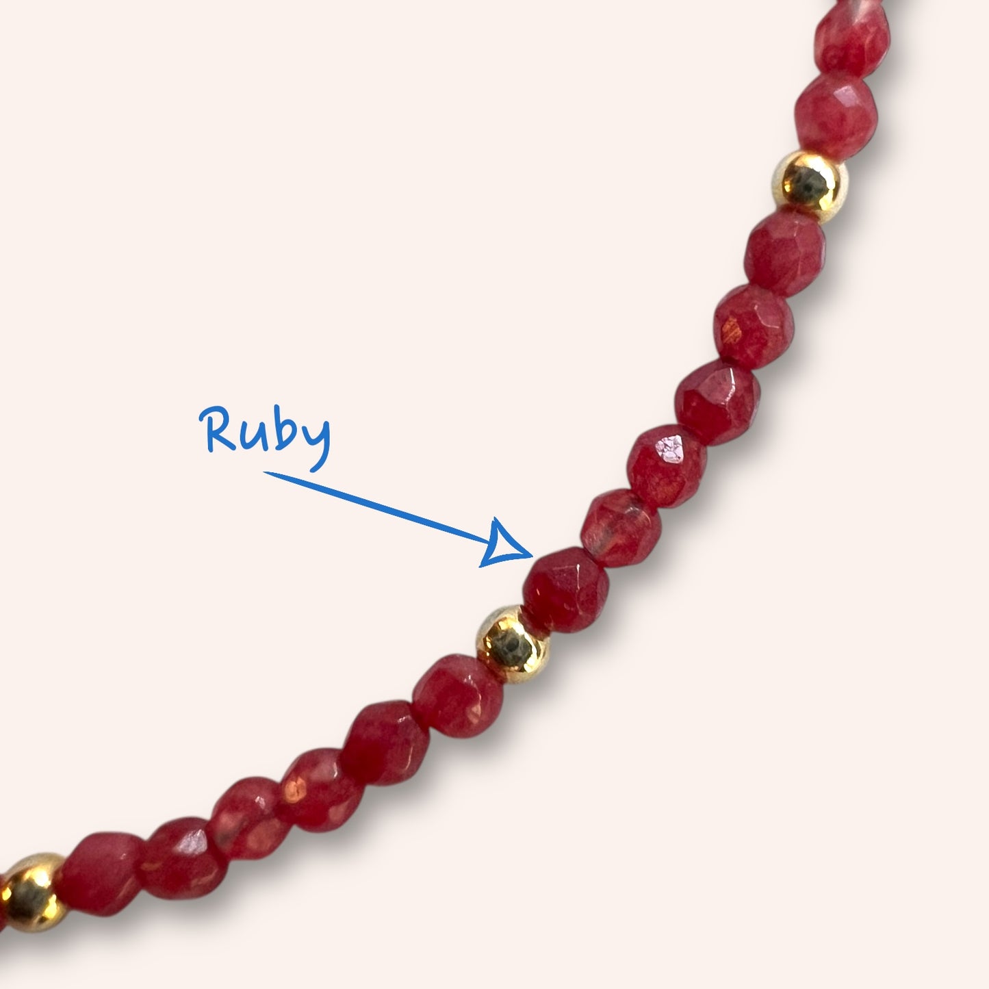 Ruby Whisper (Ruby) Bracelet