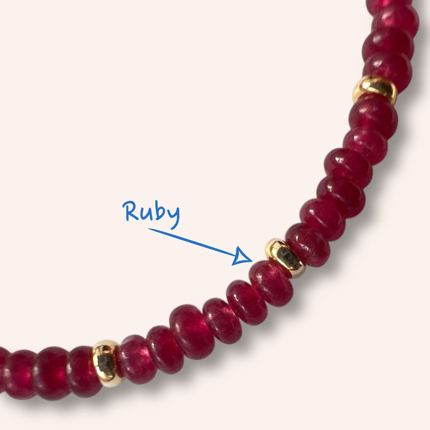 Red Aurora (Ruby) Bracelet