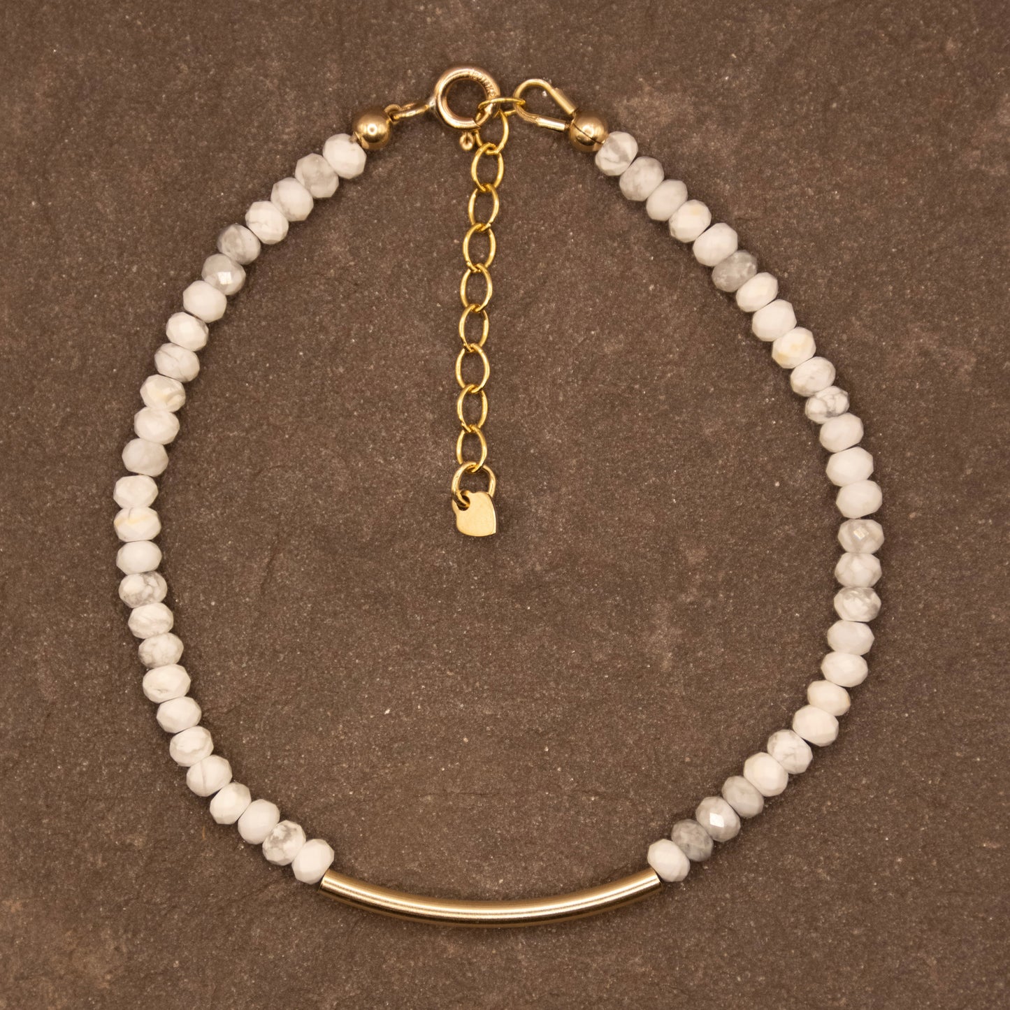 Howlite Aura Bracelet