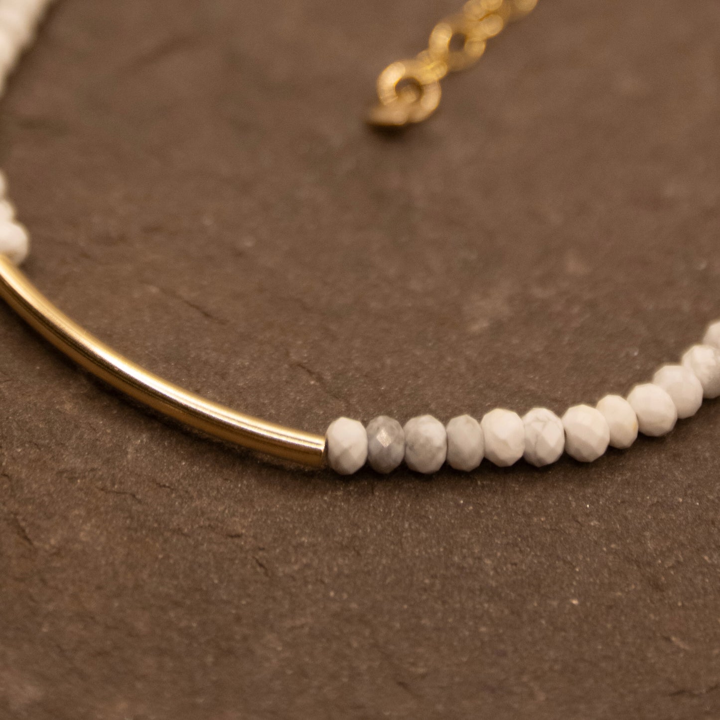 Howlite Aura Bracelet