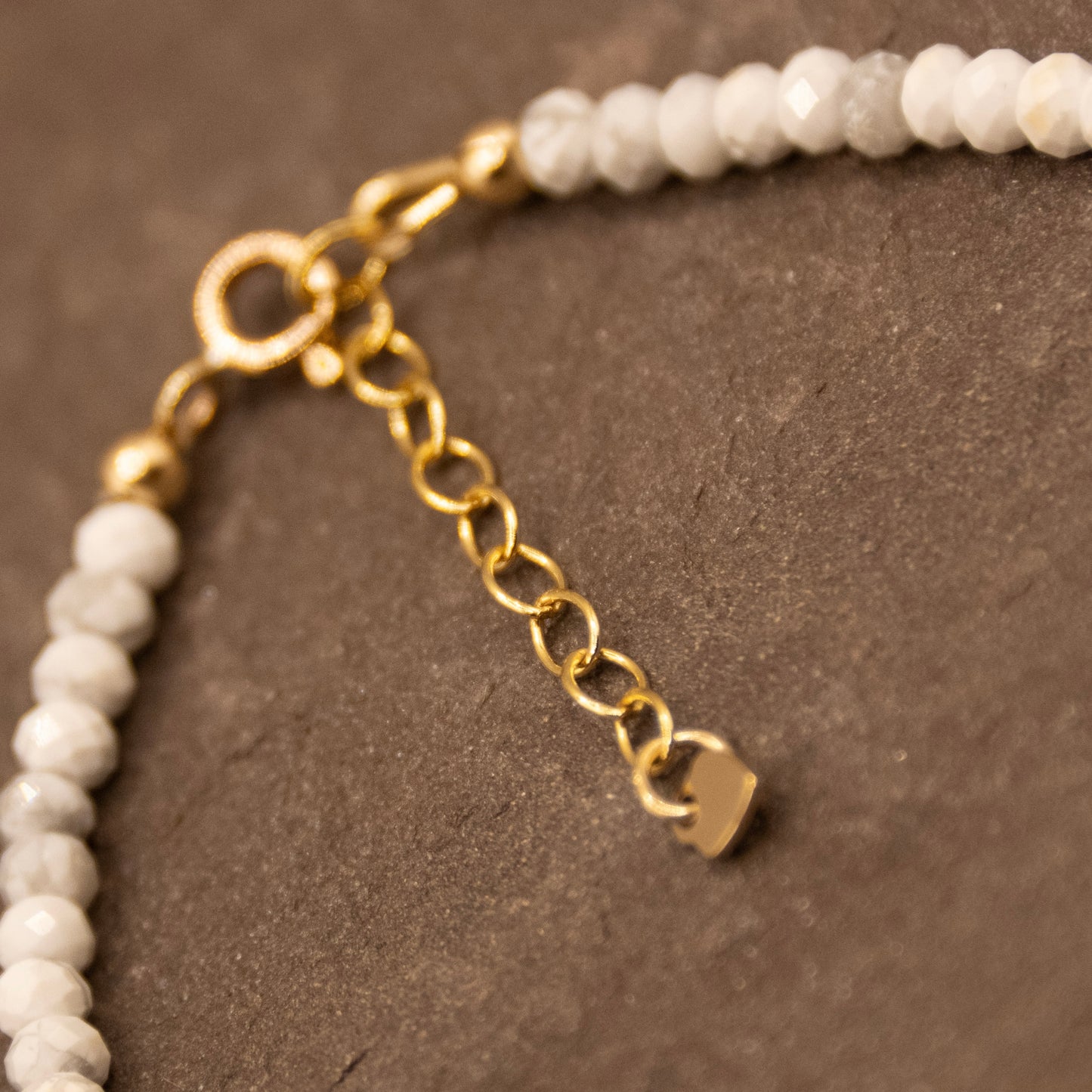 Howlite Aura Bracelet