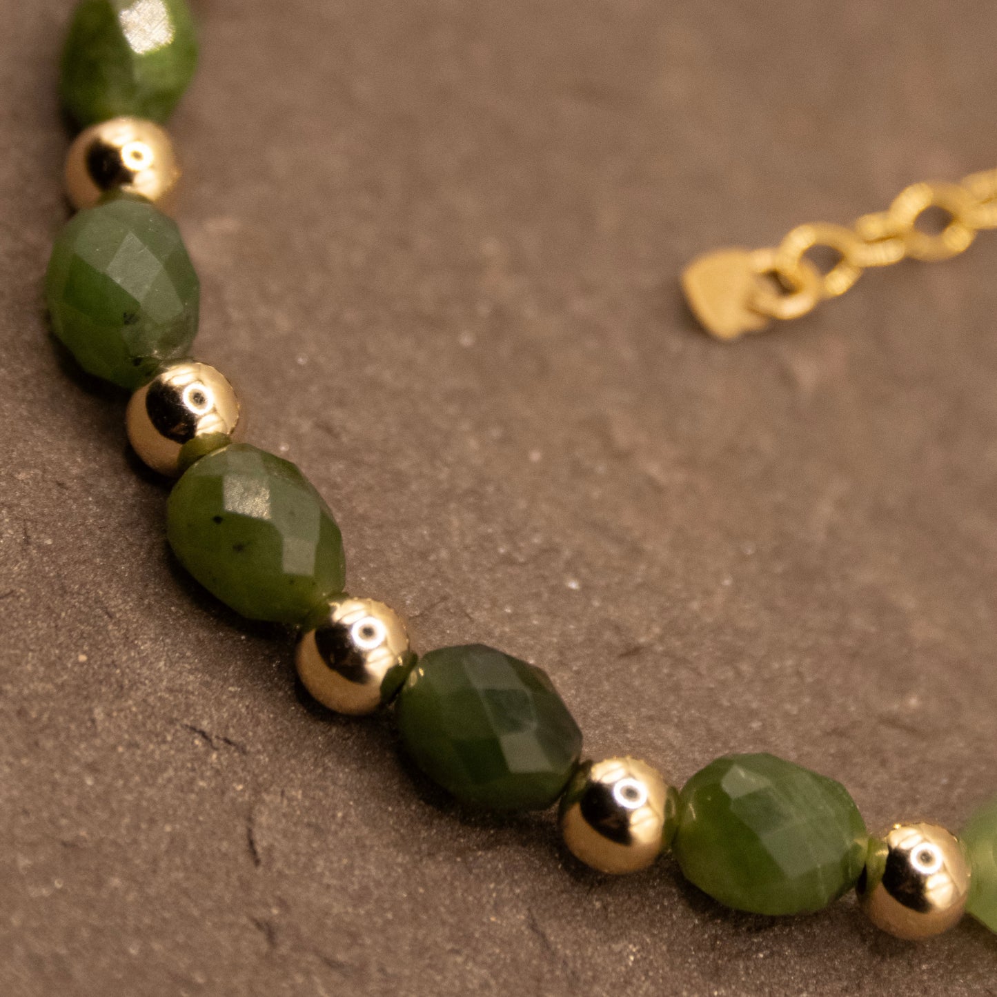 Royal Elegance (Green Jade) bracelet