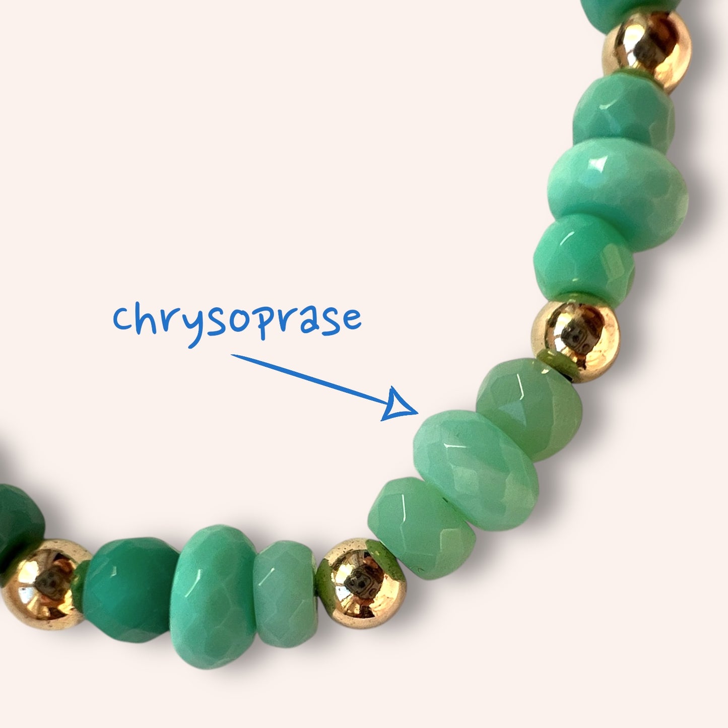 Mint Horizon (Chrysoprase) Bracelet
