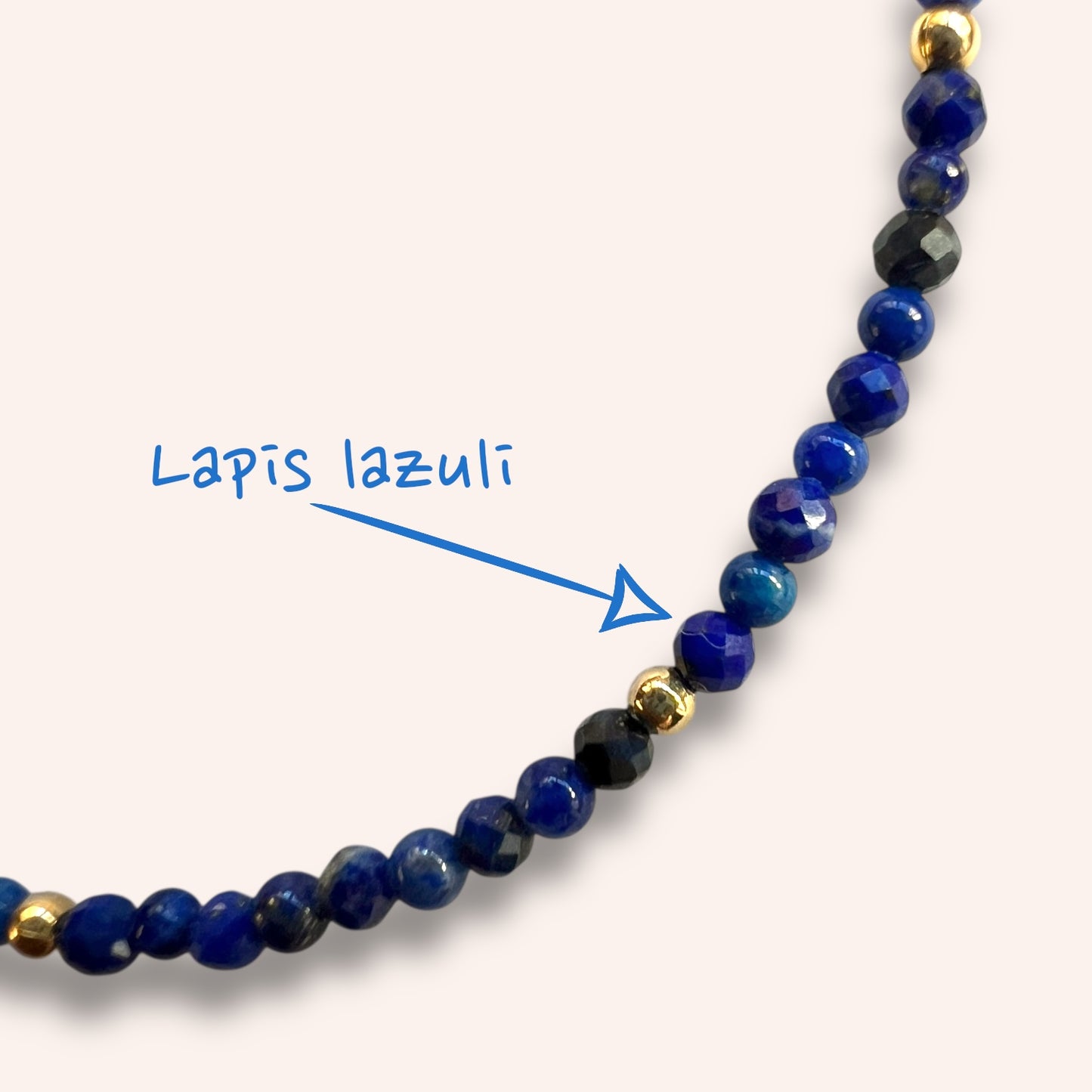 Midnight Lapis (Lapis Lazuli) Bracelet