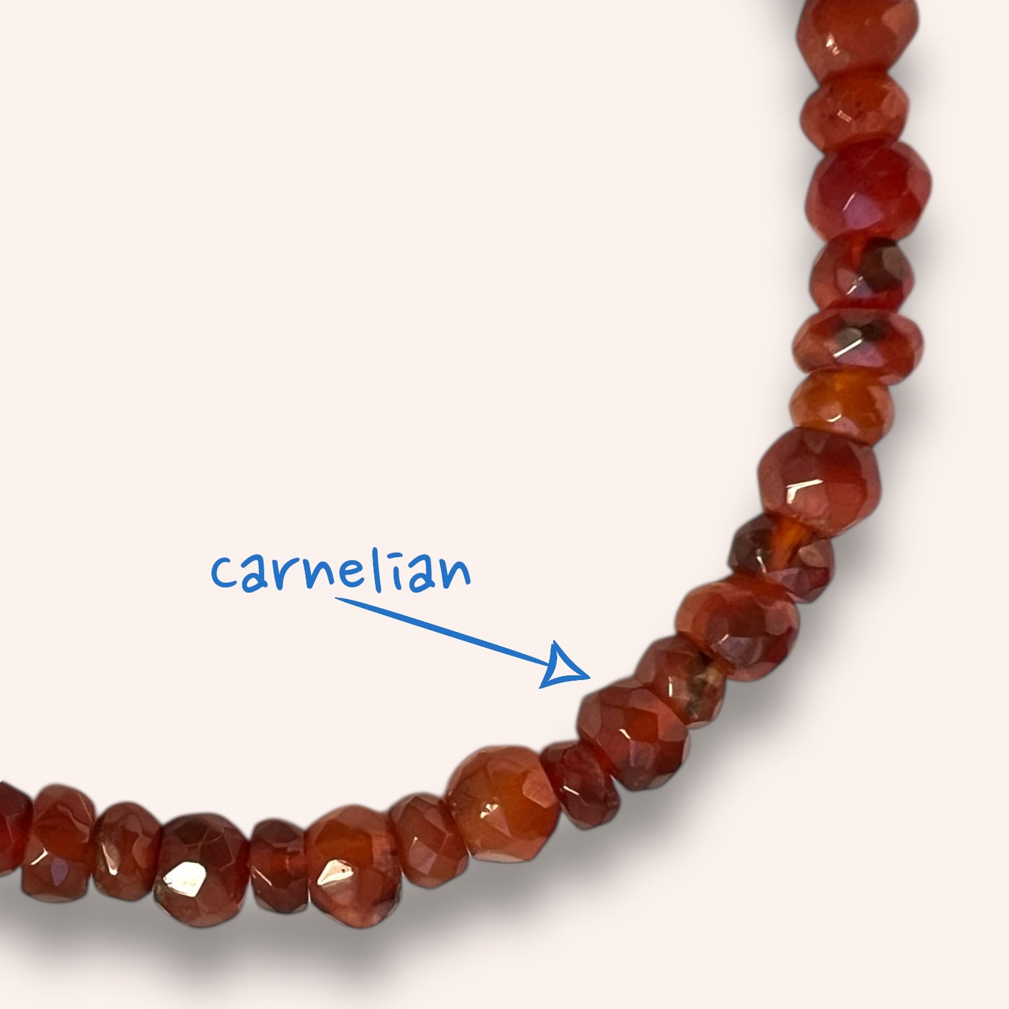 Ember Glow Carnelian Bracelet