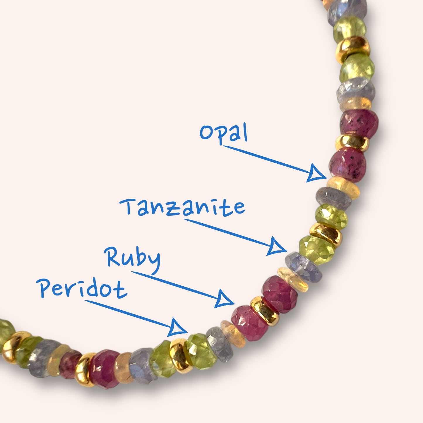 Spectrum of Serenity (Multi-gemstone) Bracelet