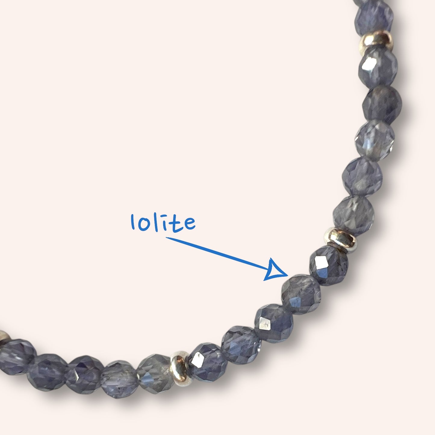 Wayfinder — Iolite & Sterling Silver Bracelet