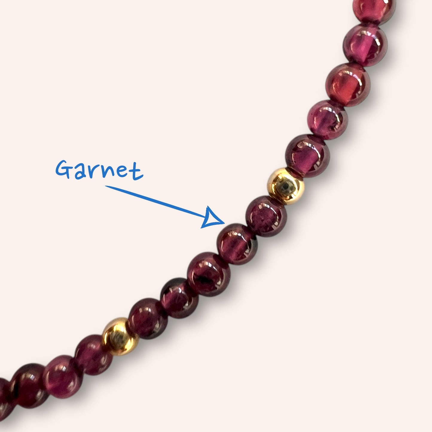 Garnet Glow (Garnet) Bracelet