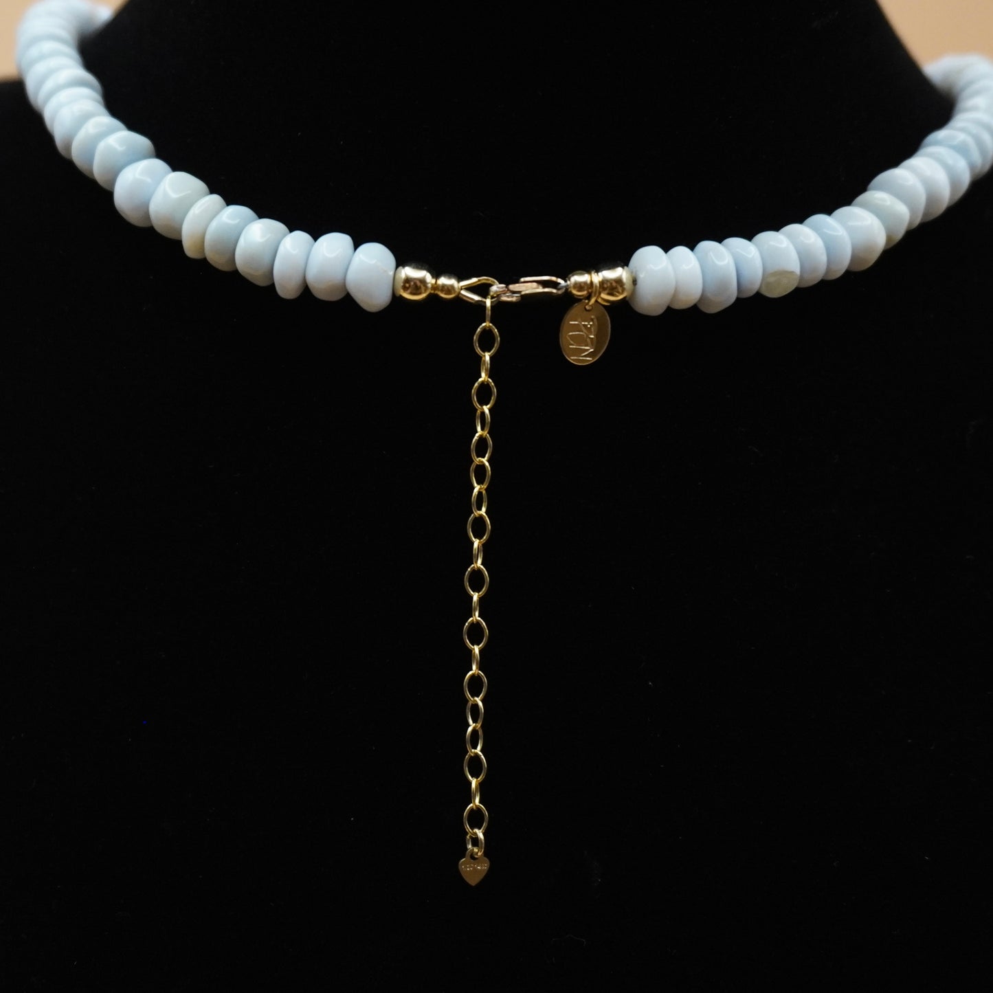Blue skies (Peruvian opal) Necklace