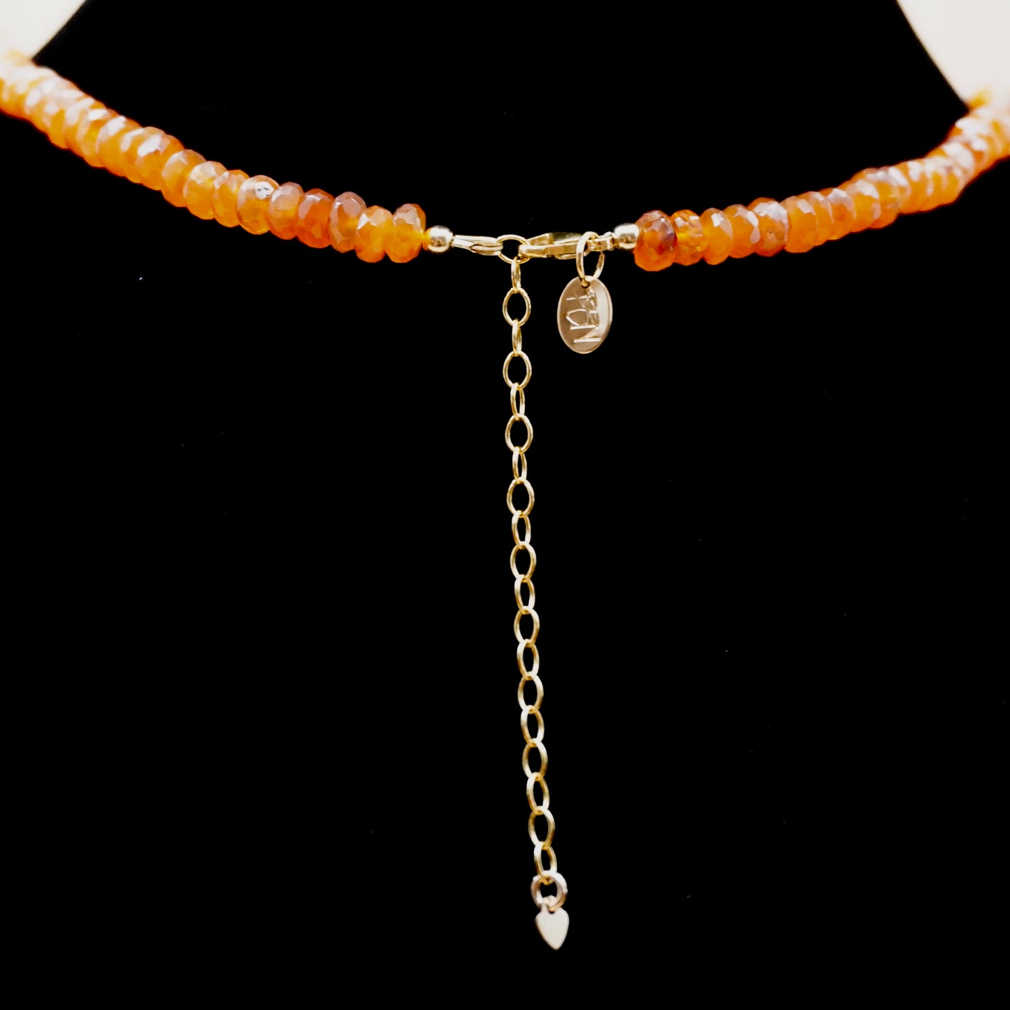 Lucky Stone (carnelian) Necklace