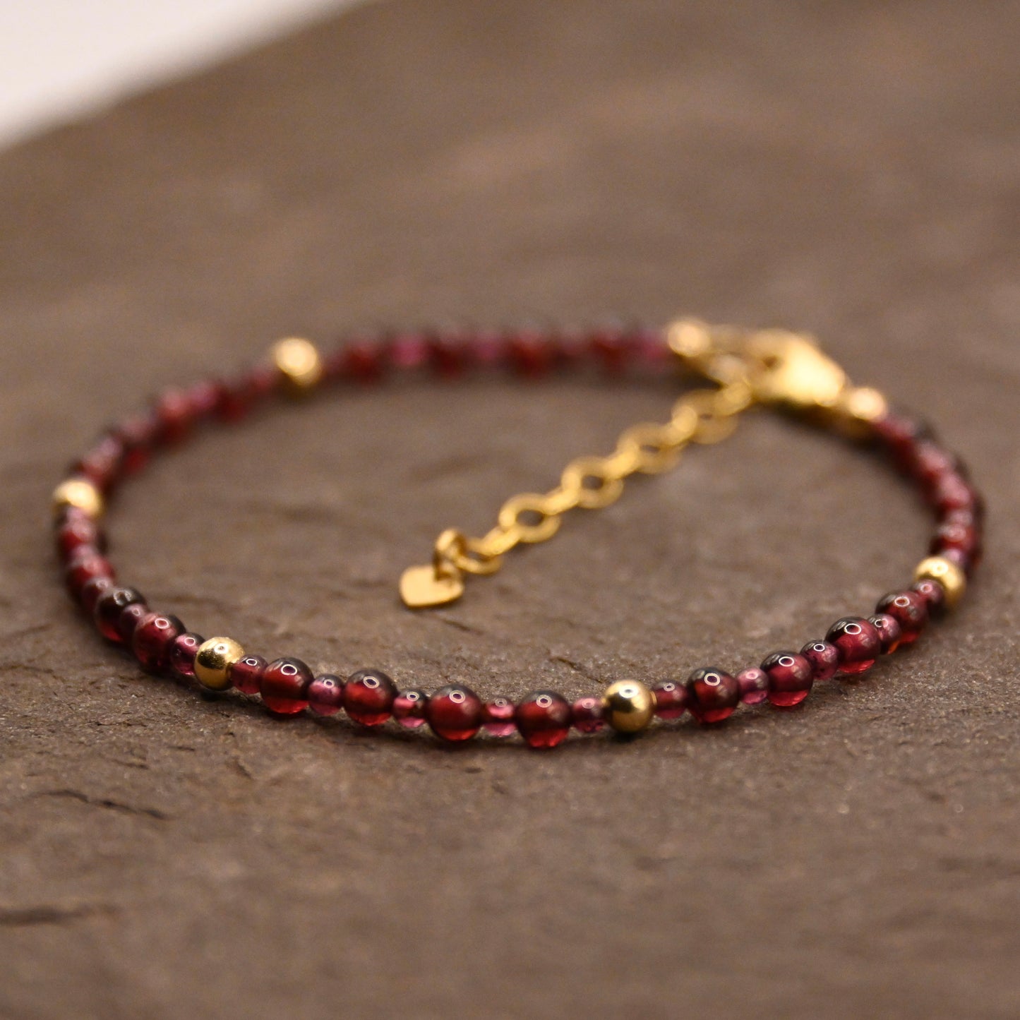 Pomegranate Stone (Garnet) Bracelet