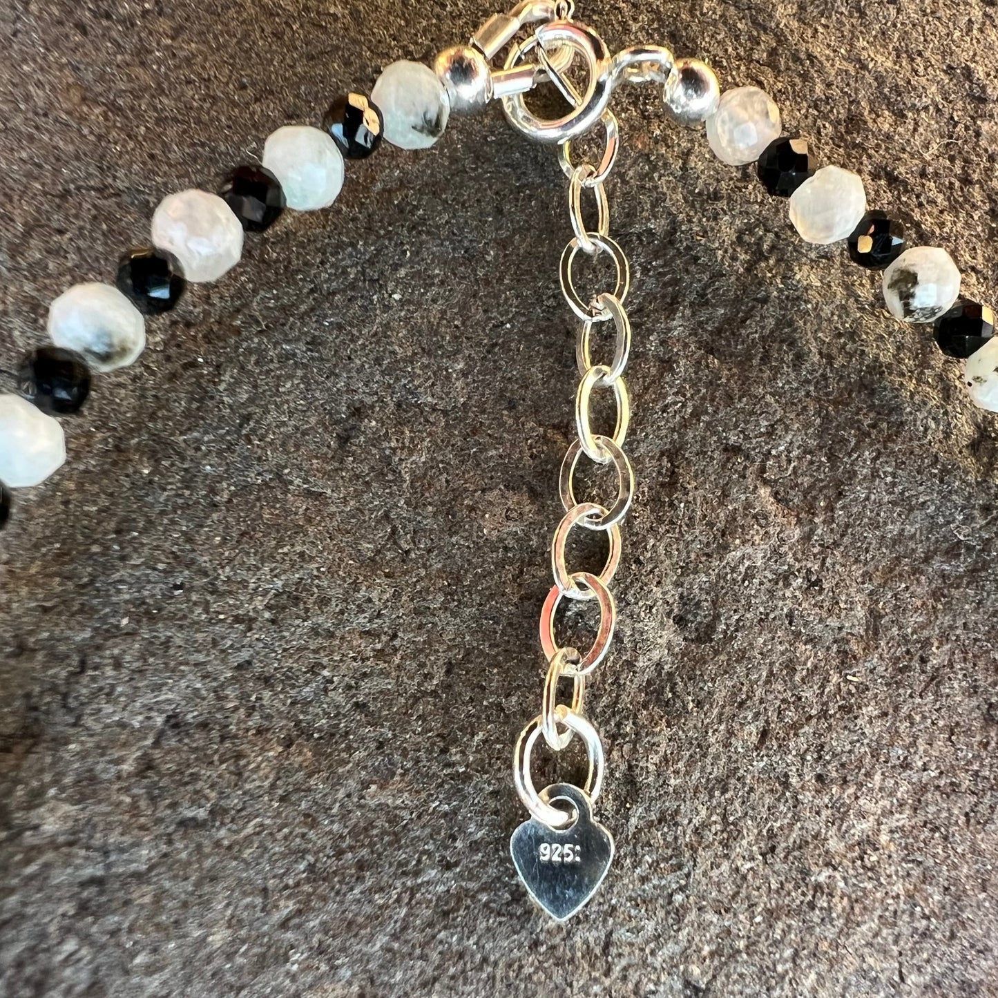 Protection (Black Tourmaline & Kiwi Jasper) bracelet