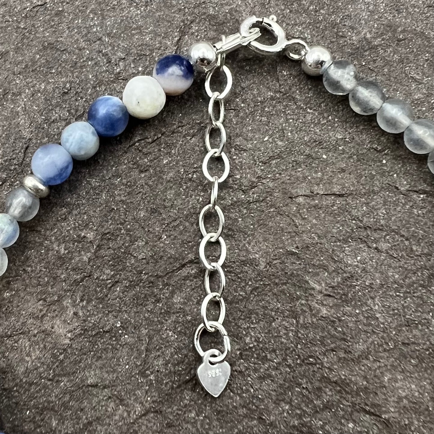 Serene and Harmonious (Moonstone and Sodalite) bracelet