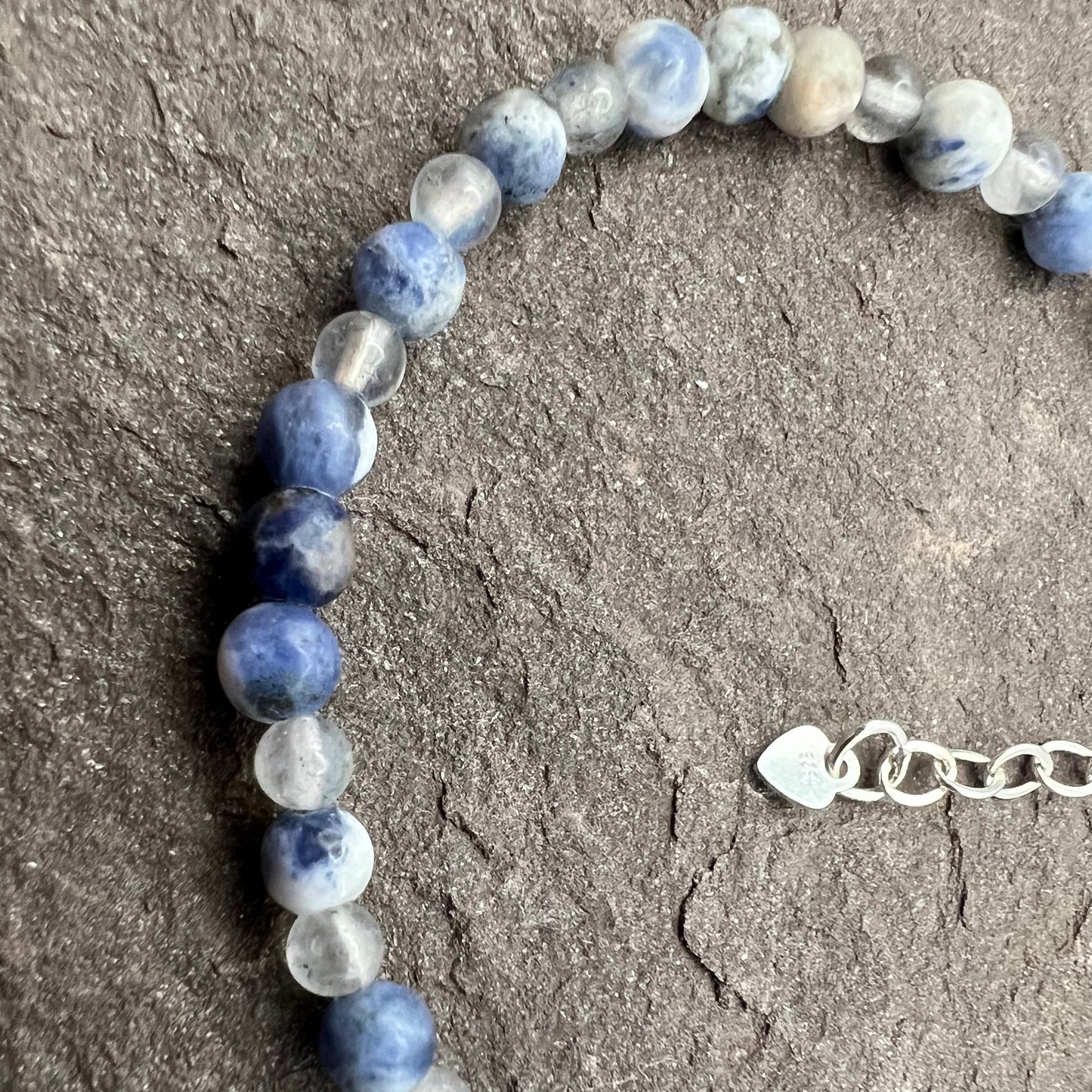 Serene and Harmonious (Moonstone and Sodalite) bracelet