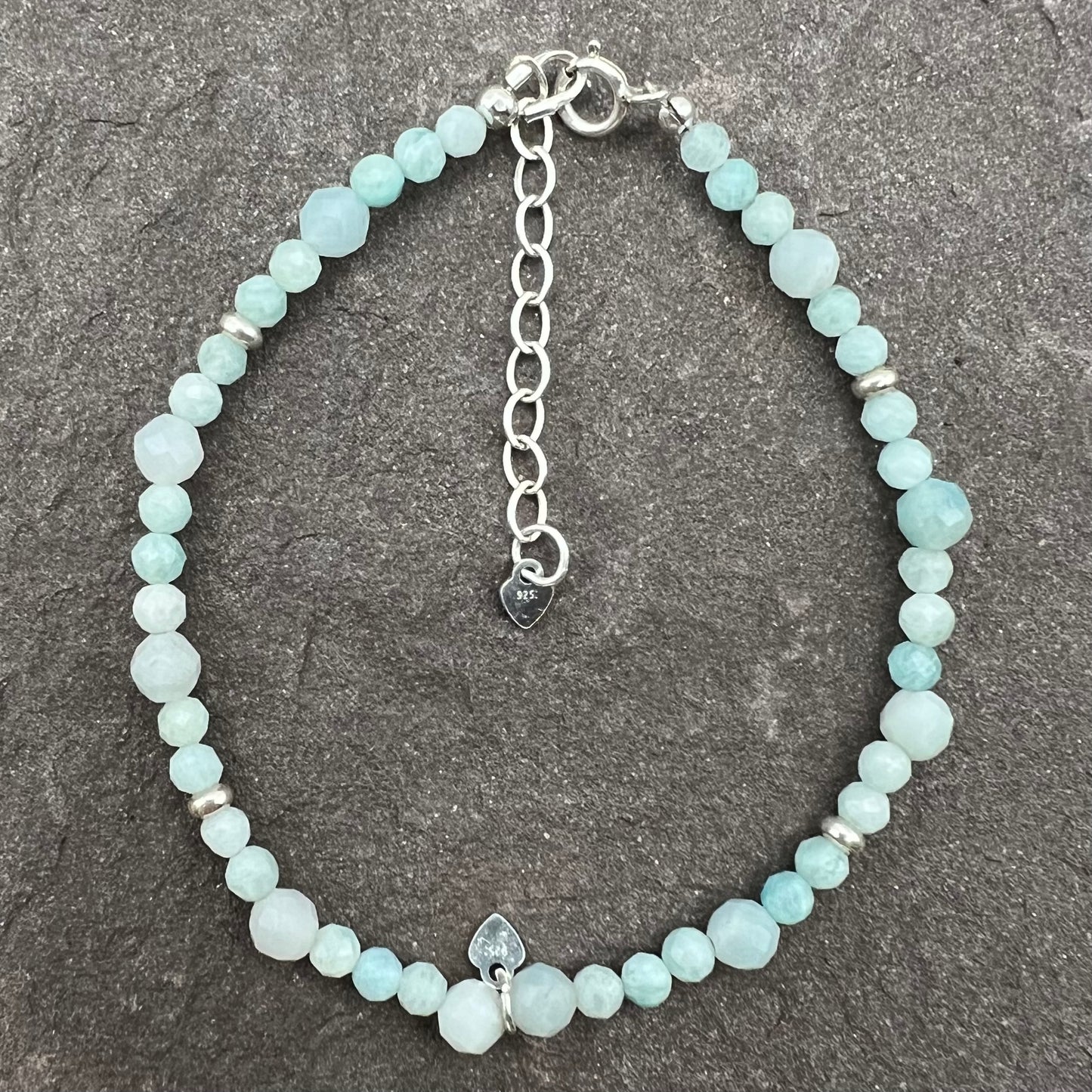 Gambler's stone (Amazonite) bracelet