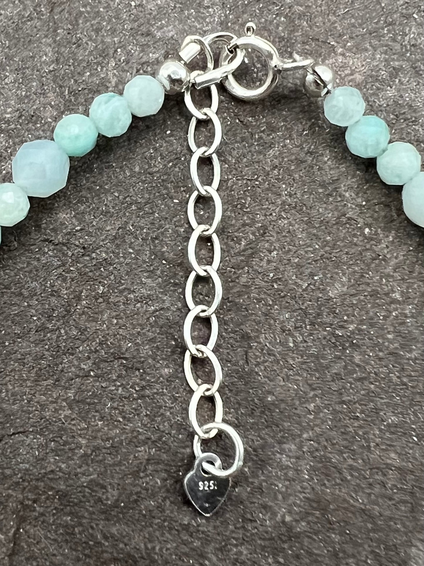 Gambler's stone (Amazonite) bracelet