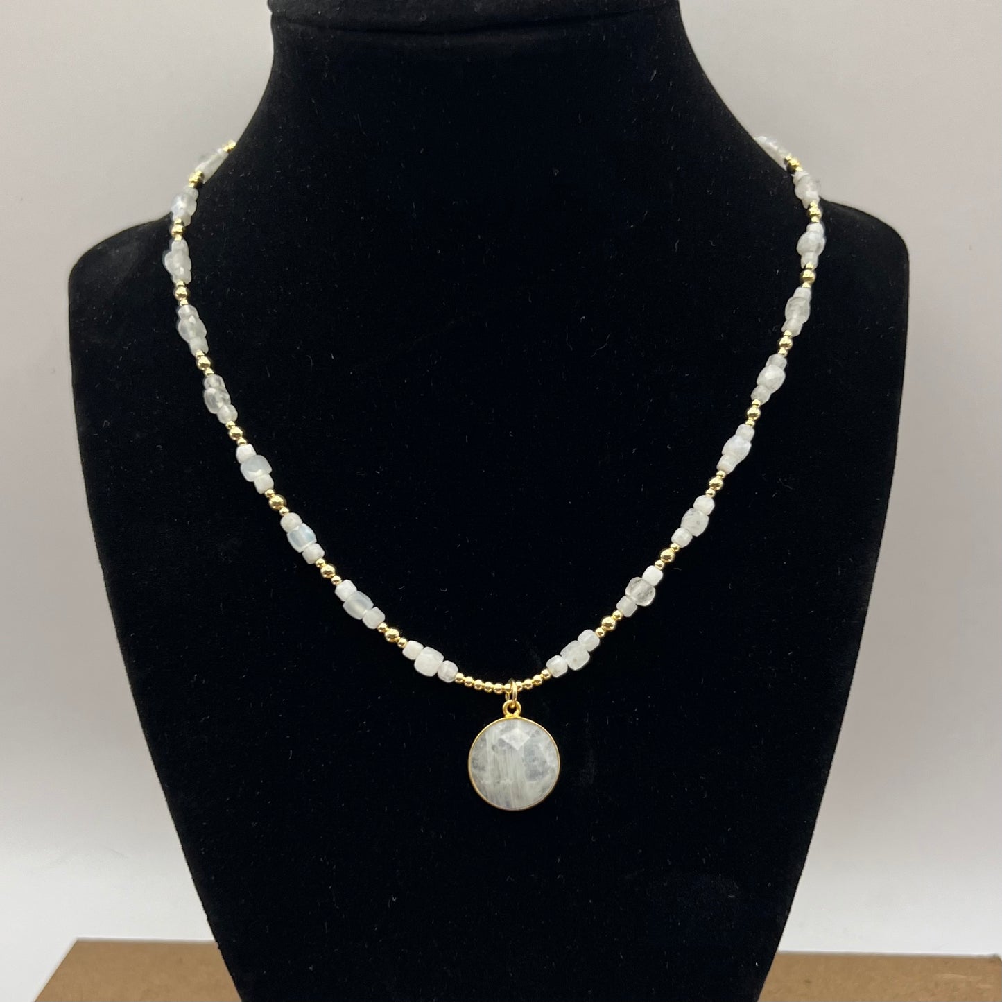 Full Moon (Moonstone) Necklace