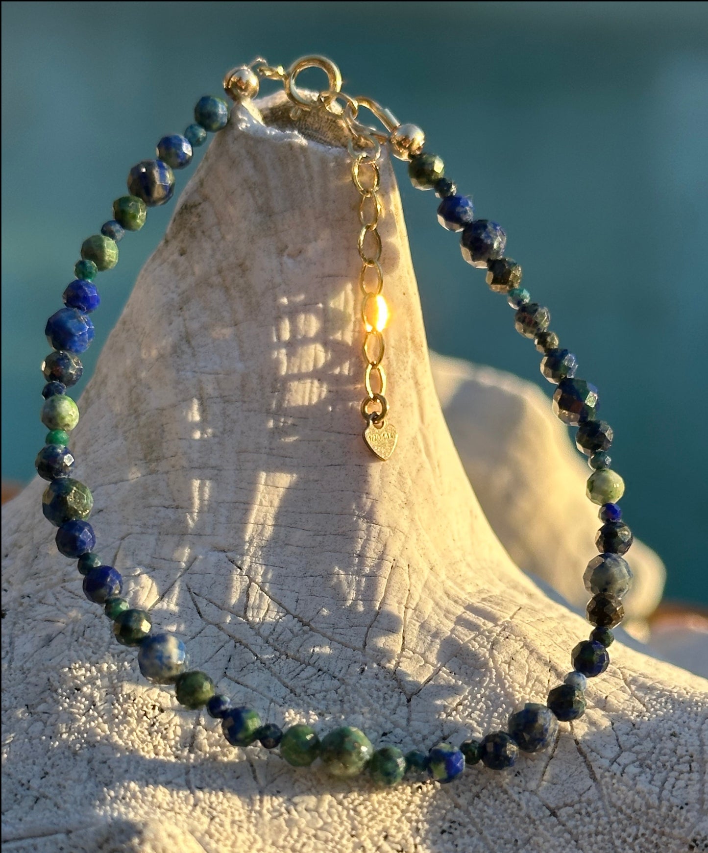 Prosperity (Chrysocolla) Bracelet