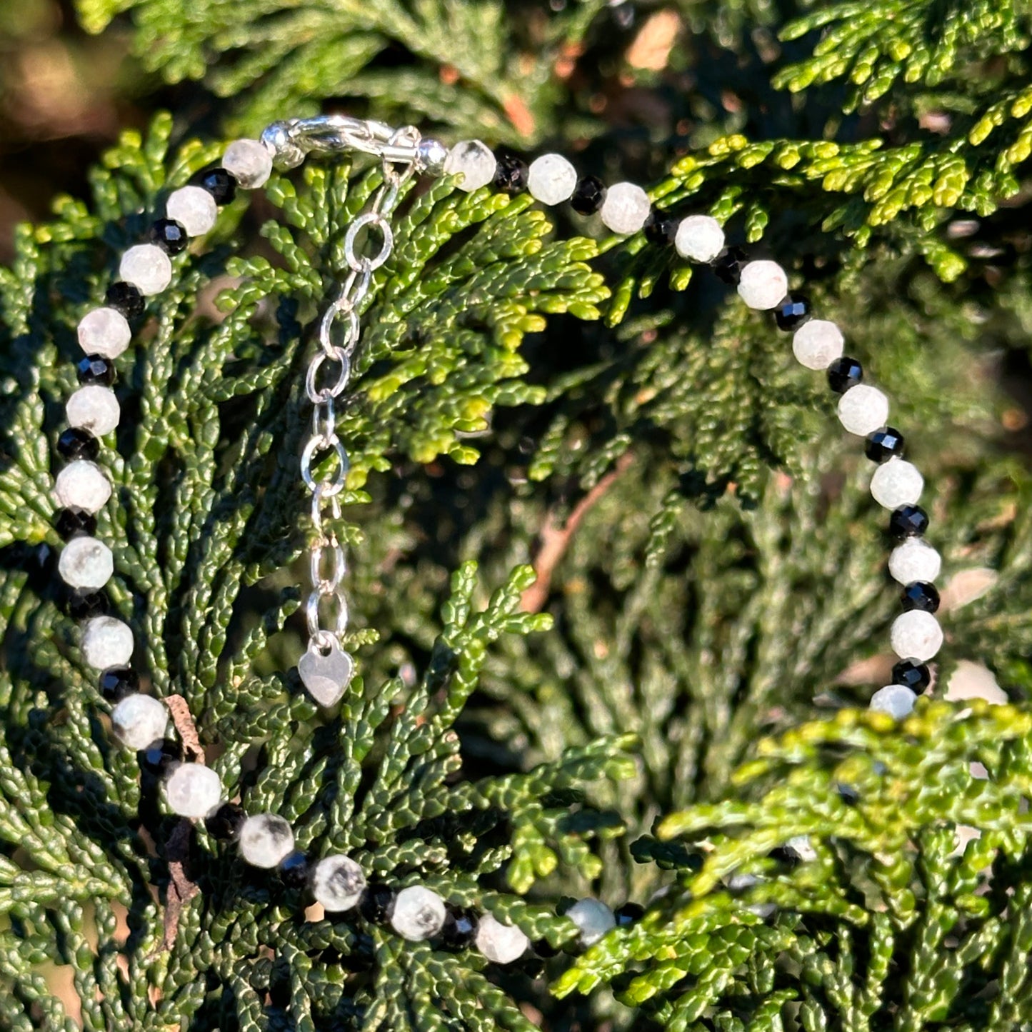 Protection (Black Tourmaline & Kiwi Jasper) bracelet