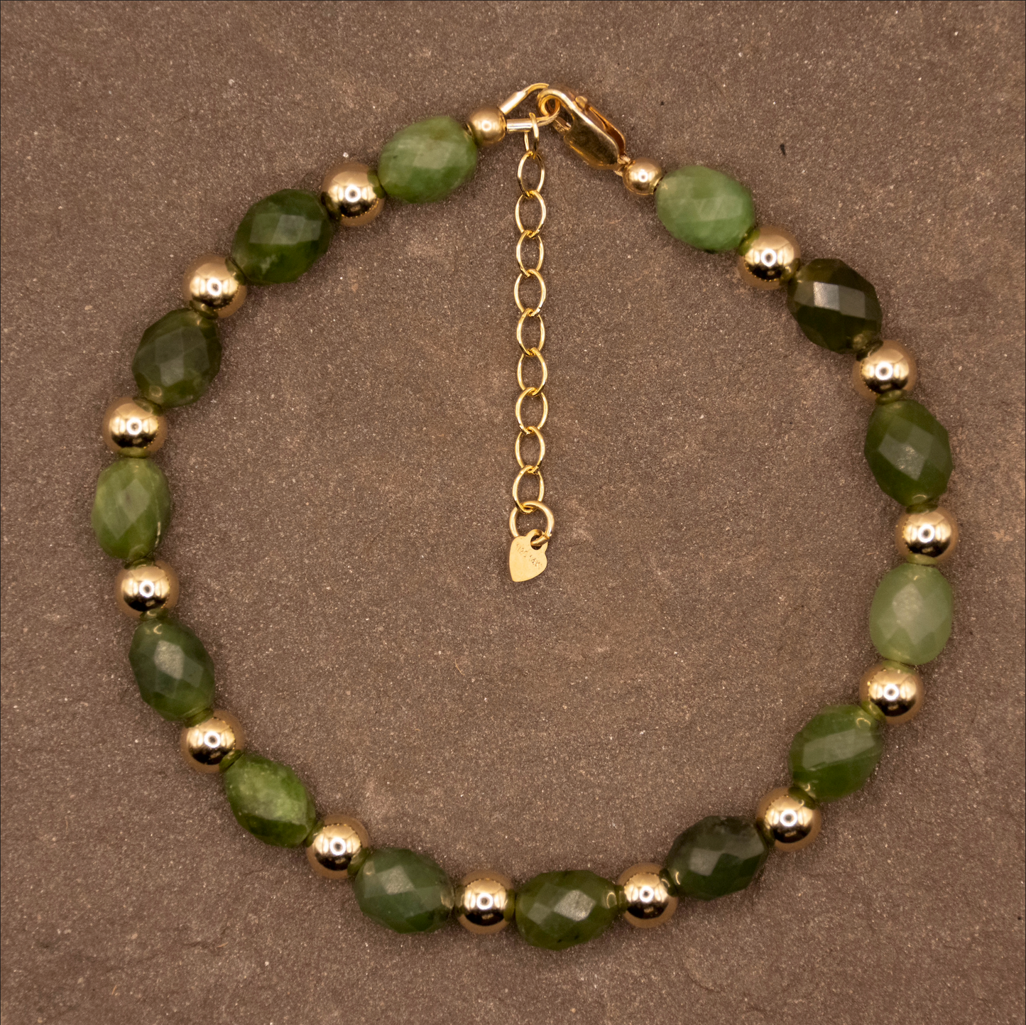 Royal Elegance (Green Jade) bracelet