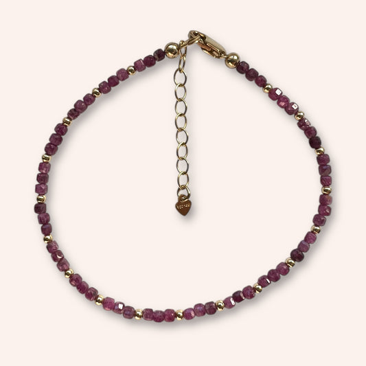 Crimson Muse (Ruby) Bracelet