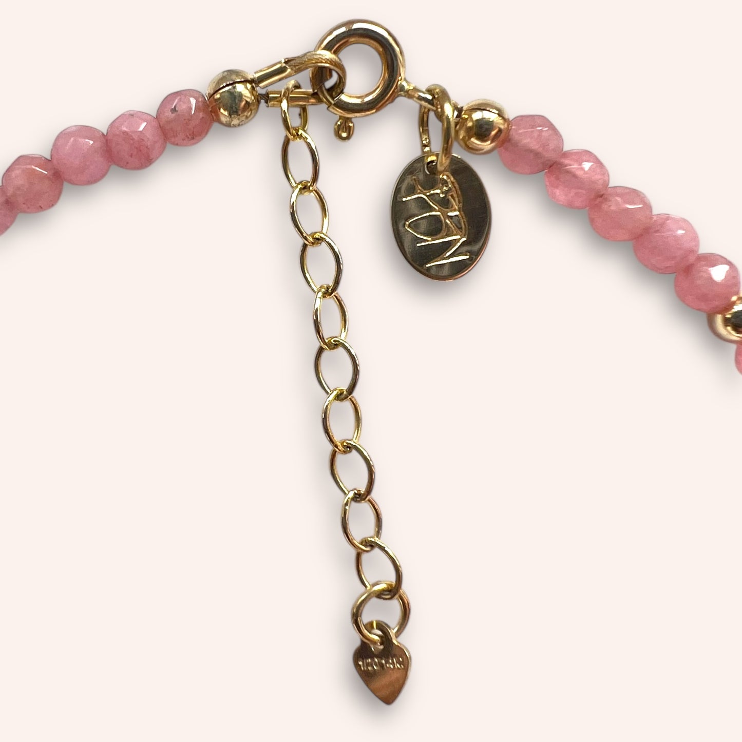 Blush Harmony (Pink Chalcedony) Bracelet