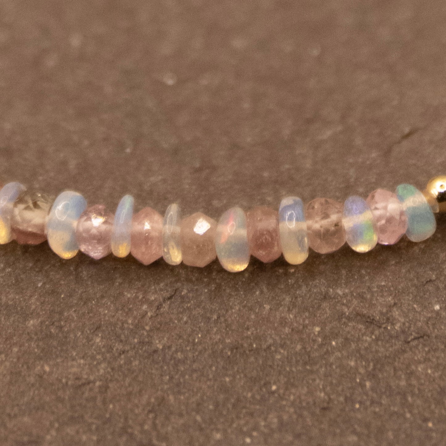 Fairy Warrior (Watermelon Tourmaline & Opal) Bracelet