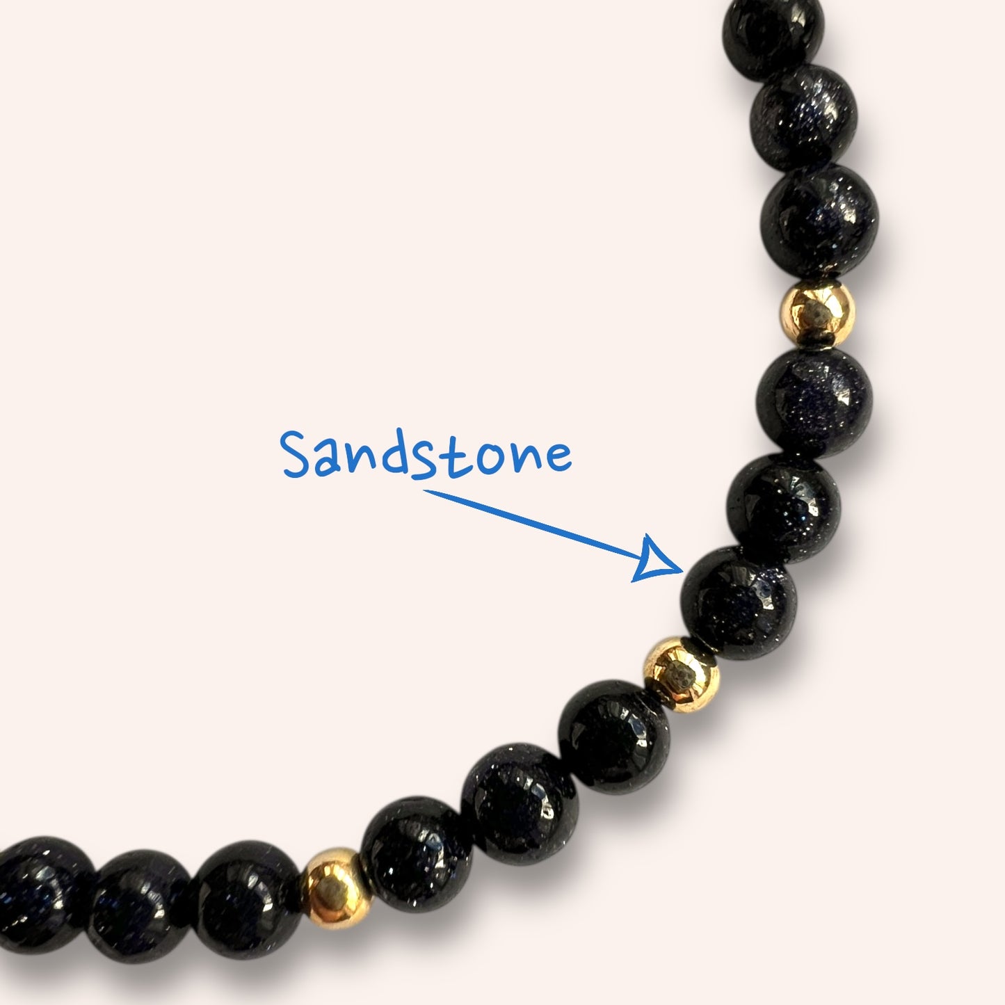 Starlit Night (Sandstone) Bracelet