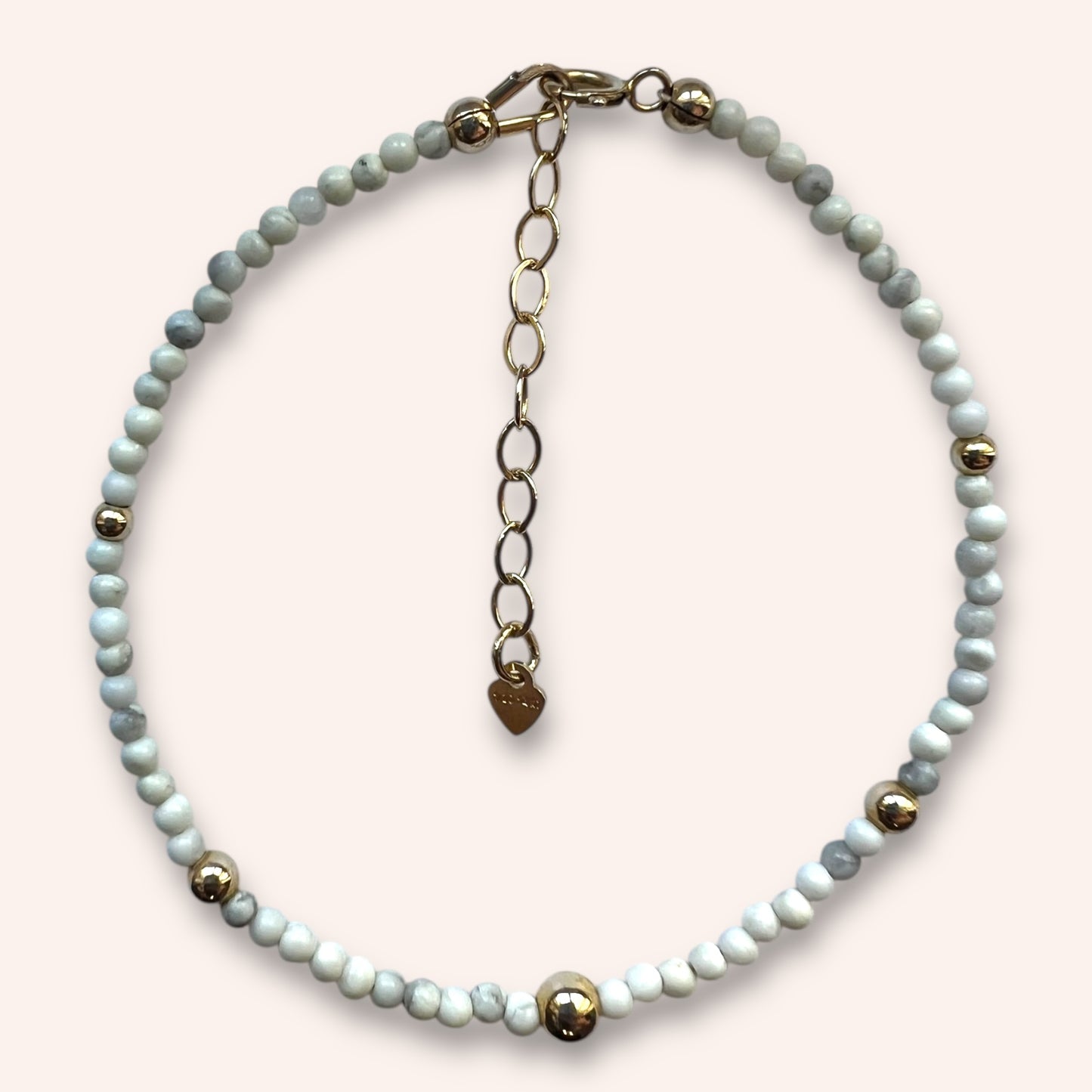 Patience and Calm (Howlite) Bracelet