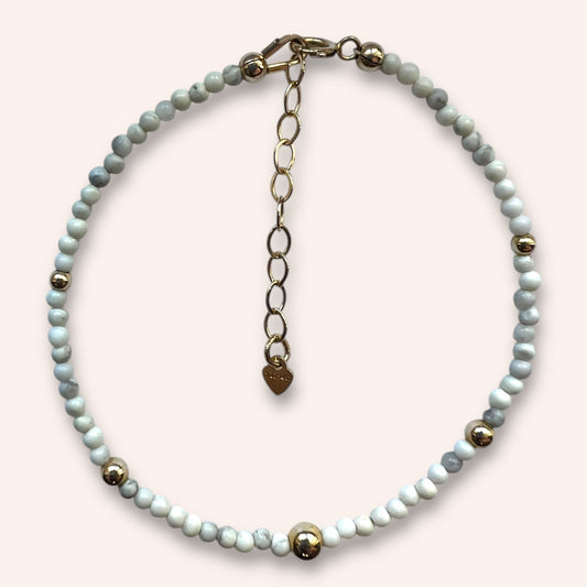 Patience and Calm (Howlite) Bracelet