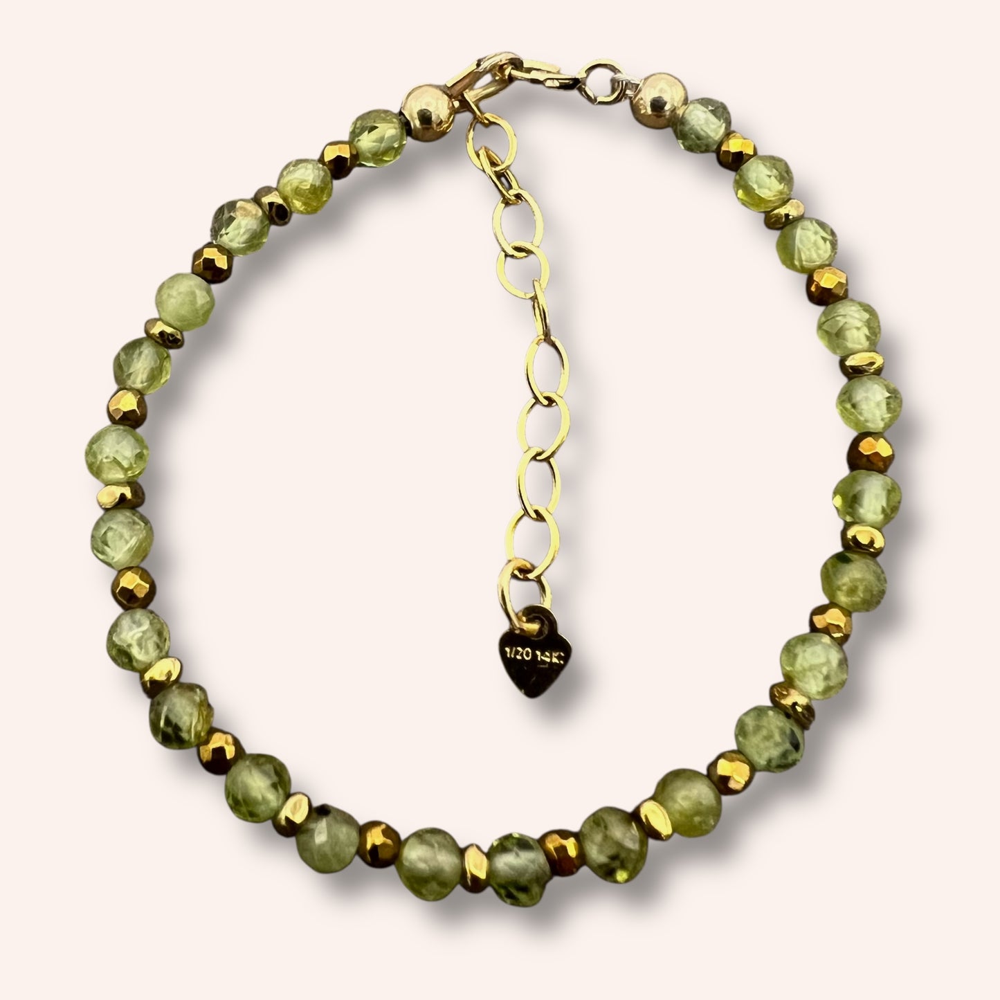 Little Meadow Bracelet – Peridot & Gold-Filled