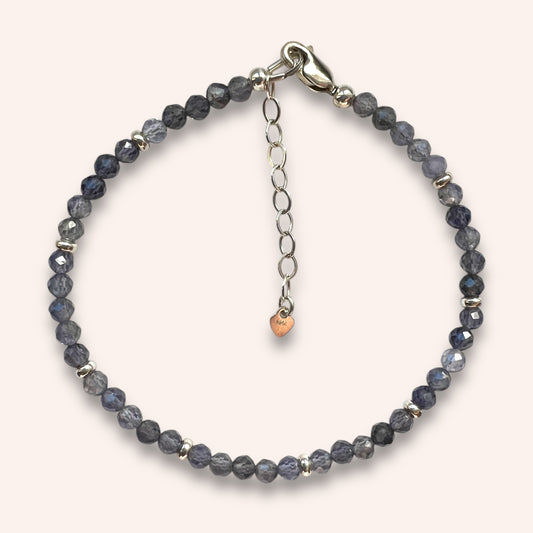 Wayfinder — Iolite & Sterling Silver Bracelet