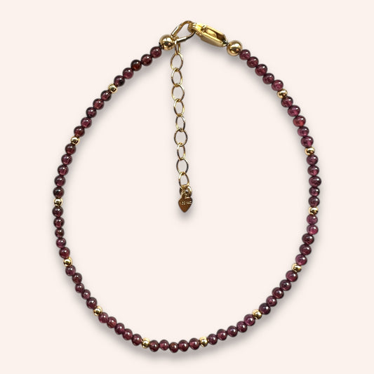 Garnet Glow (Garnet) Bracelet