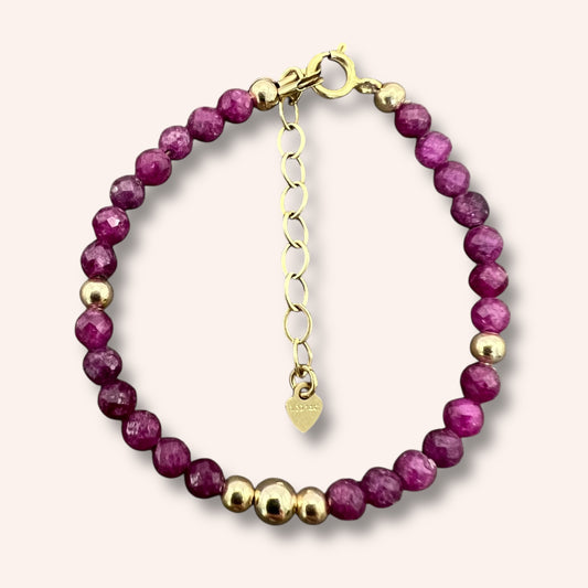 Little Radiance – Kids Ruby Bracelet