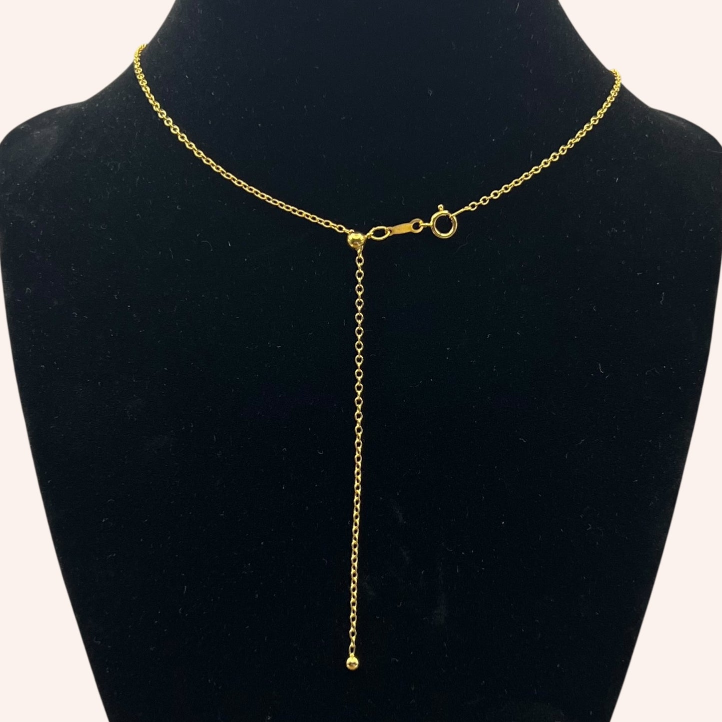Rose Quartz Pendant Necklace – 14k Gold-Filled Chain