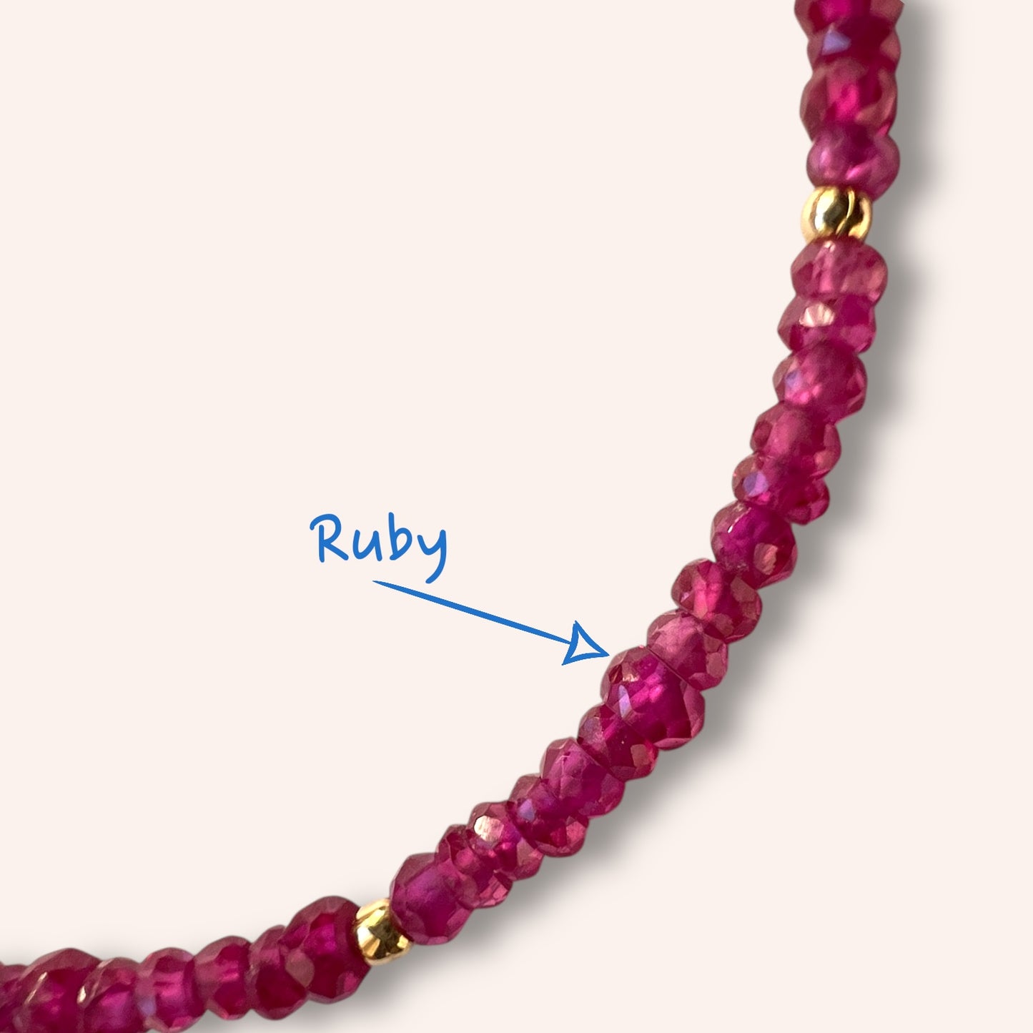 Stylish Protection (Ruby) Bracelet