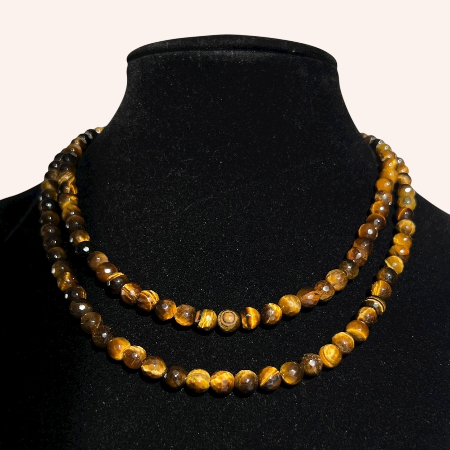 Golden Guardian (Tiger’s Eye) Wrap Necklace