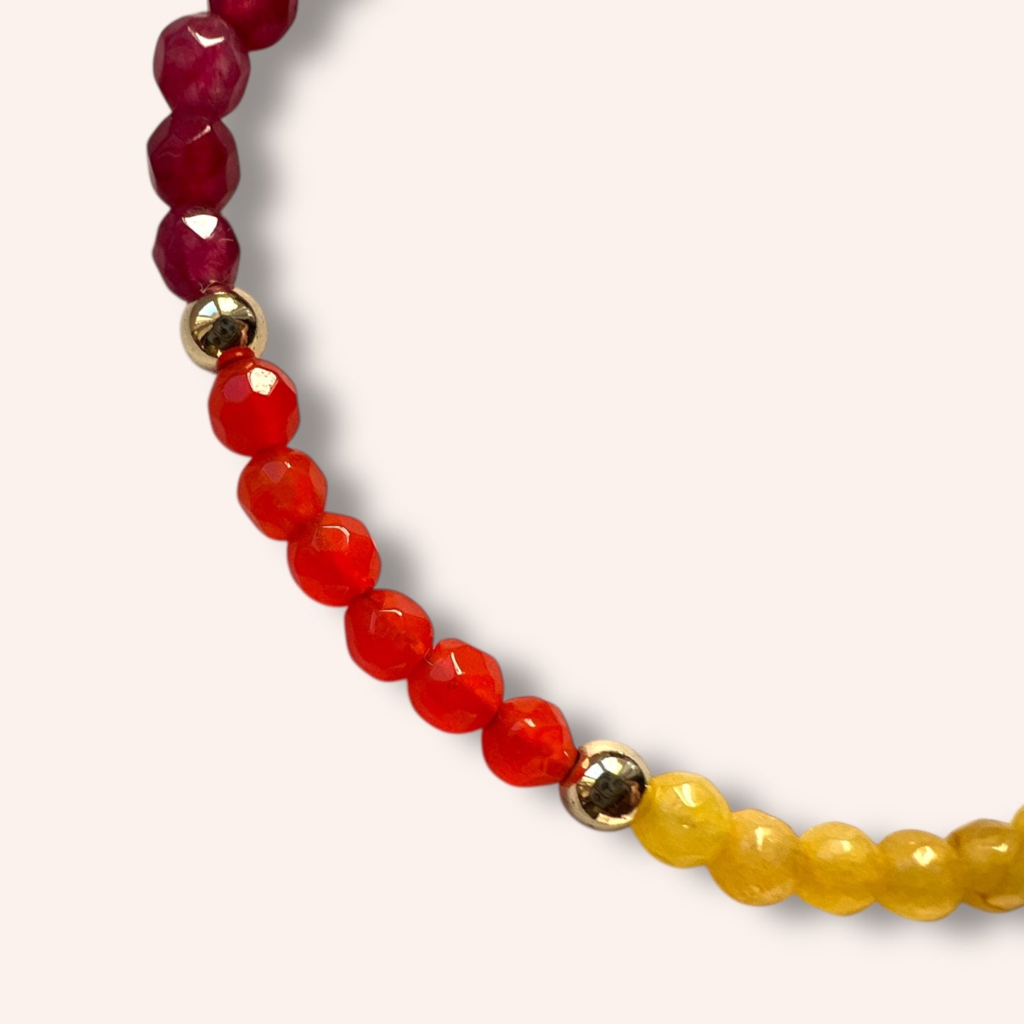 Radiant Rainbow Agate Bracelet