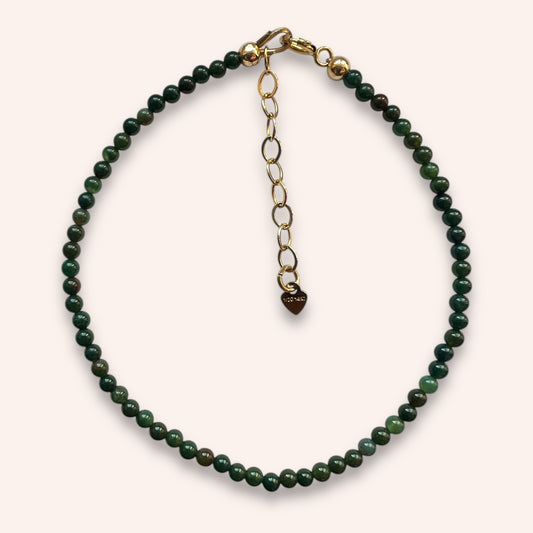Moss Meadow (Moss Agate) Bracelet