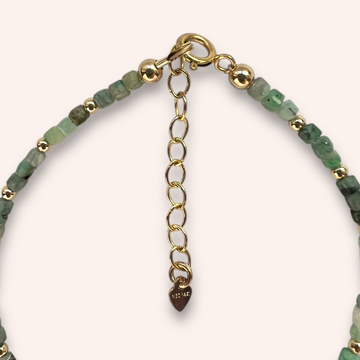 Verdant Whisper (Emerald) Bracelet