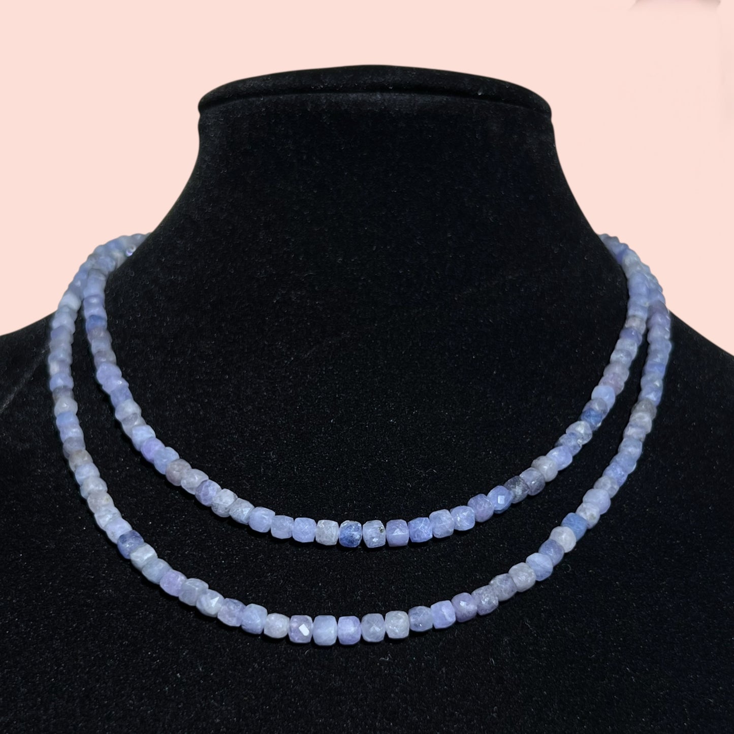 “Twilight Glow” Tanzanite Wrap Necklace