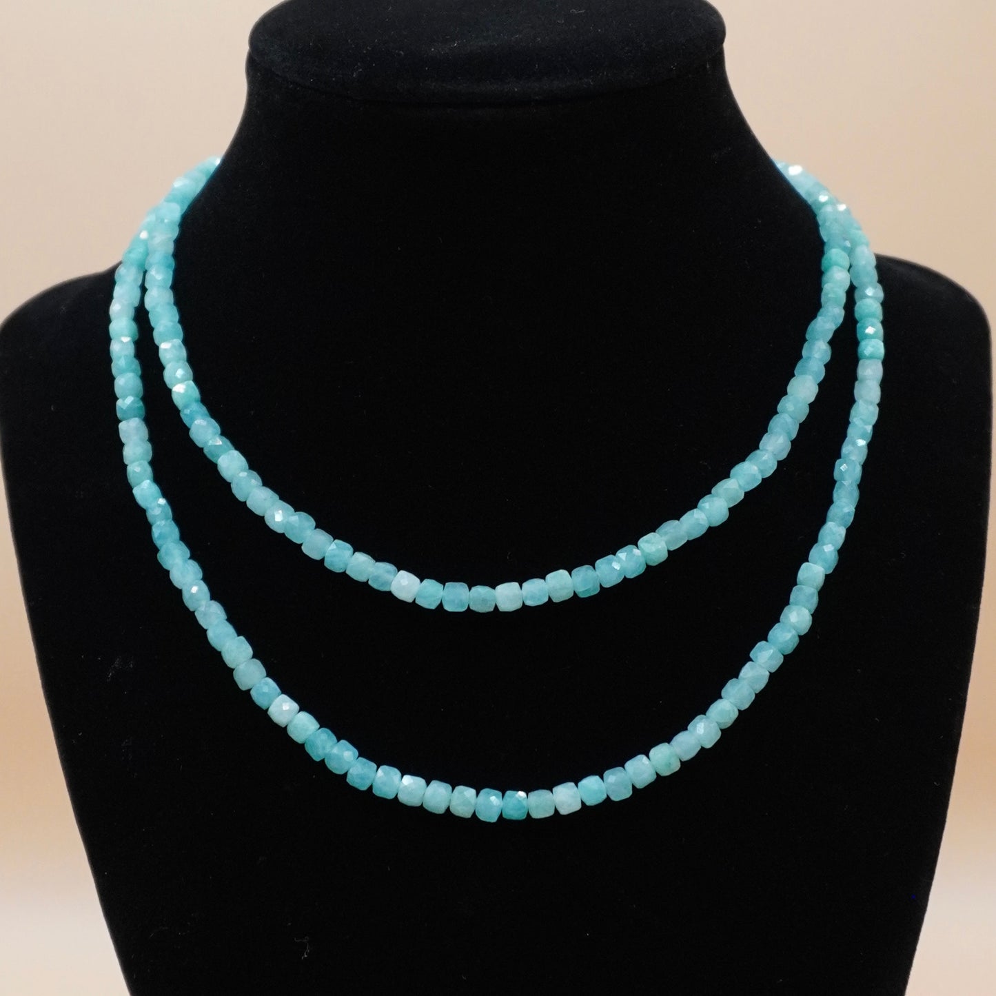 Stone of Courage and Truth (Amazonite) Necklace