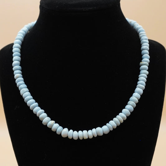 Blue skies (Peruvian opal) Necklace