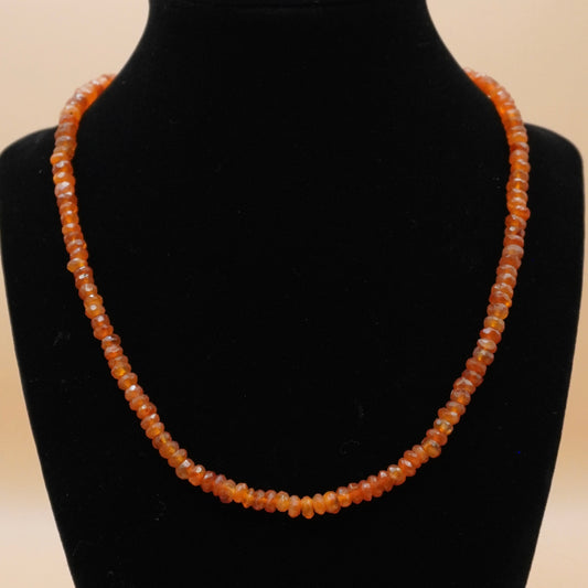 Lucky Stone (carnelian) Necklace
