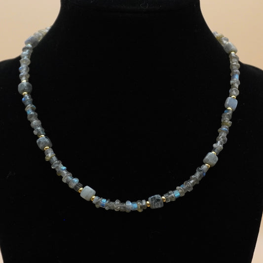Aegis of Light (labradorite) necklace