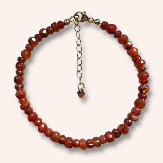 Ember Glow (Carnelian) Bracelet