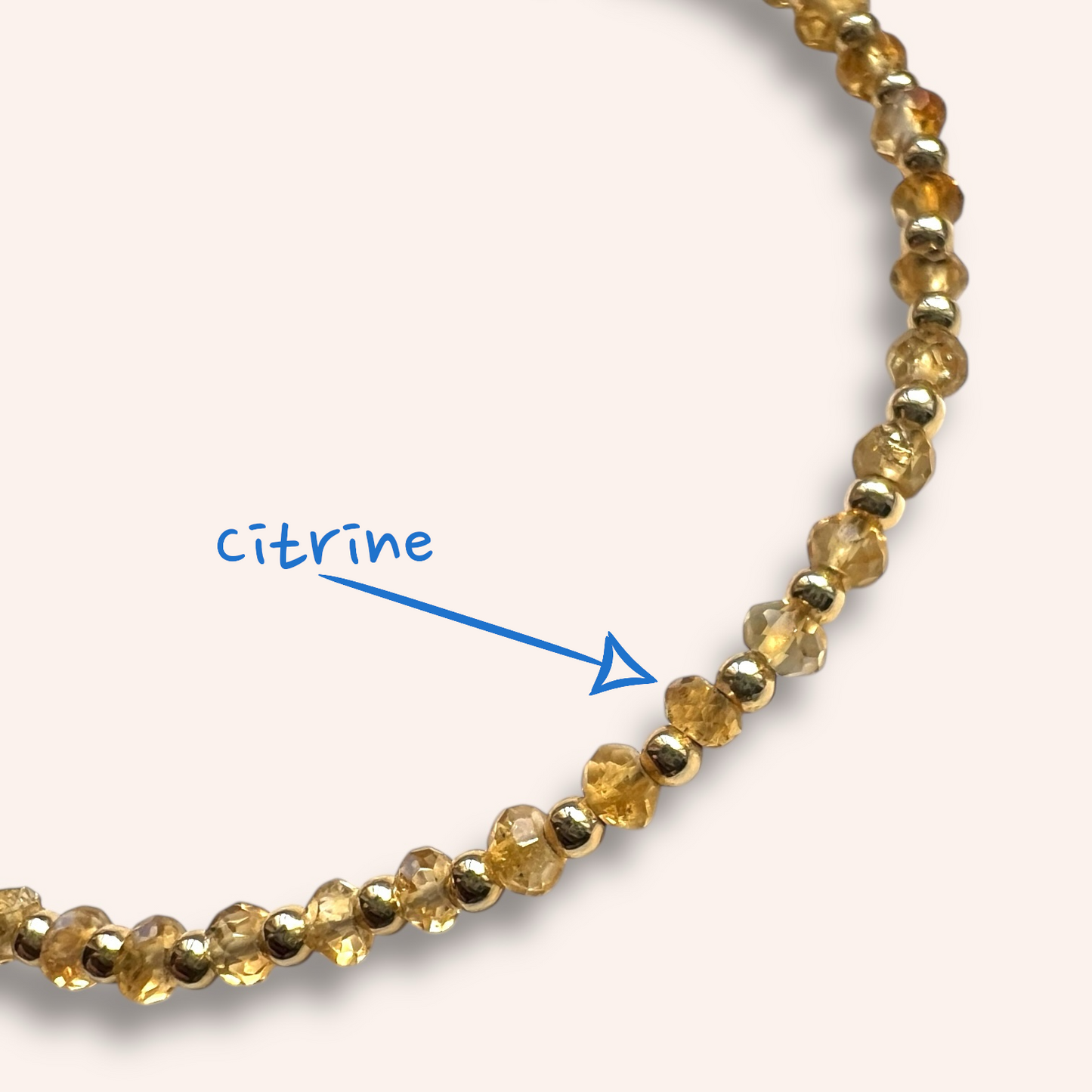 Light maker (Citrine) Bracelet