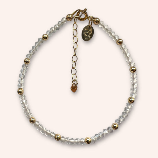 Lumina — Clear Quartz & Gold-Filled Bracelet