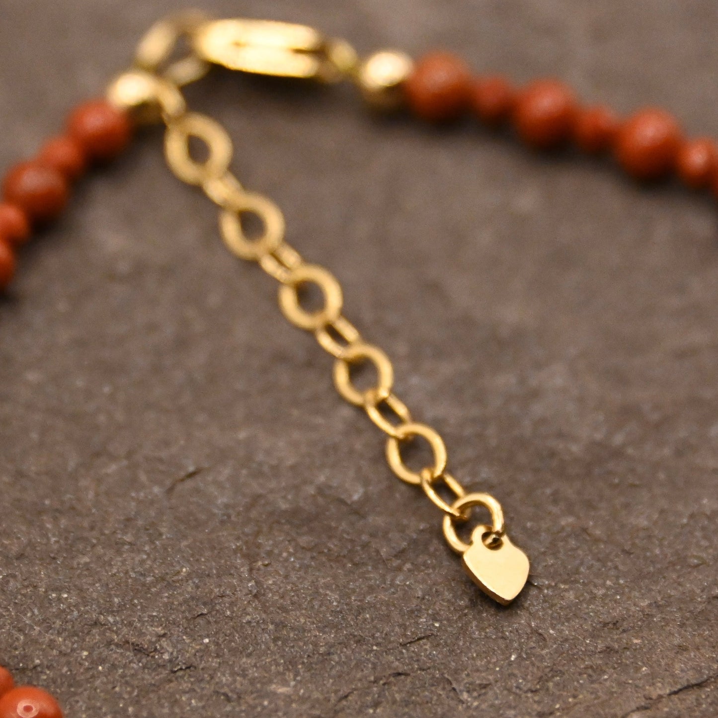 Pulsera Endurance (jaspe rojo)