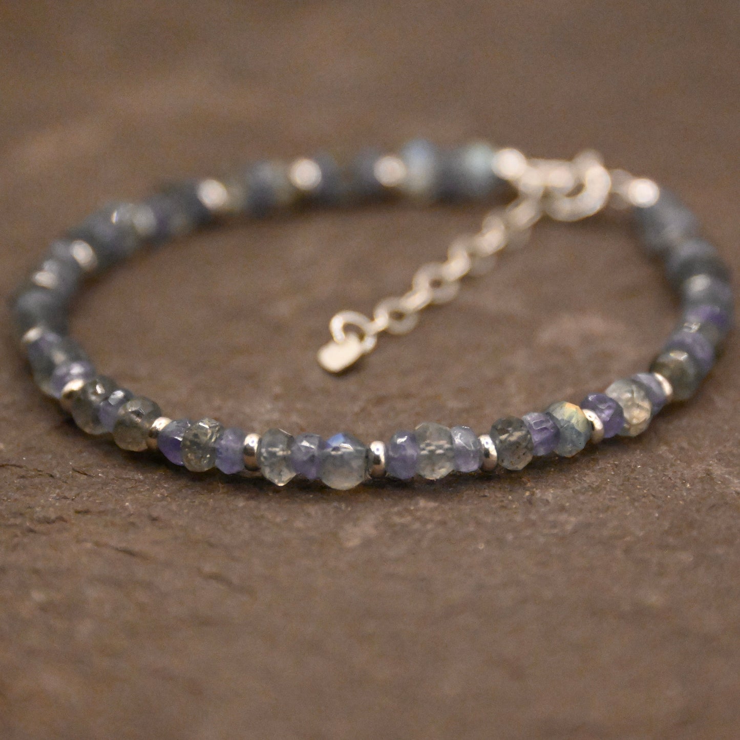 Intuition and Insight (Labradorite & Tanzanite) Bracelet